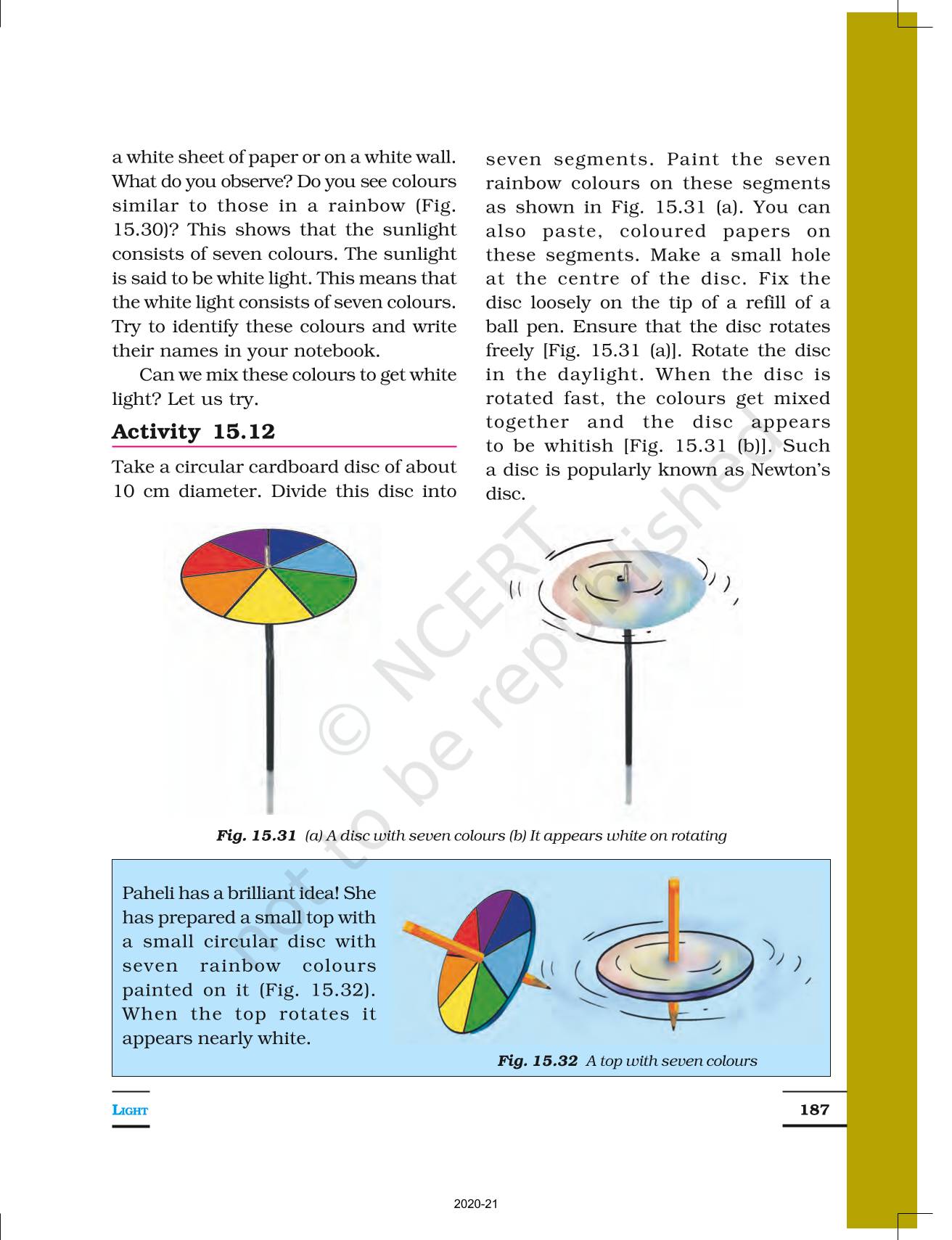 presentation on light class 7